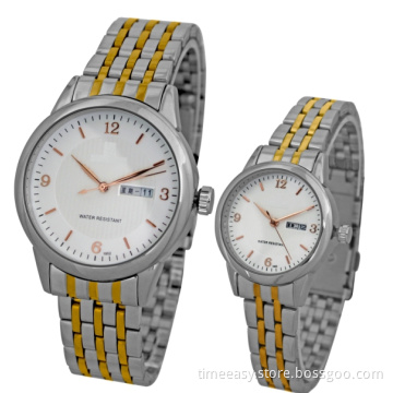 New Popular Steel Lover Watch with Calendar